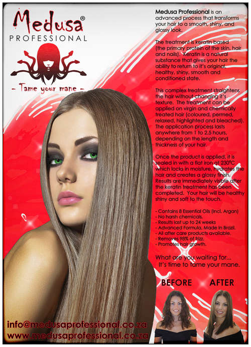 Medusa brazilian treatment hot sale